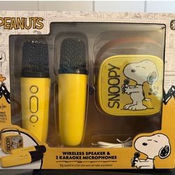 Karaoke Speaker & 2 karaoke microphone 