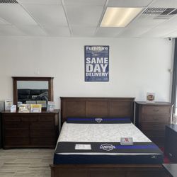 Last One Available. Sherry King Size Solid Wood Bedroom Set $1099. Easy Finance Option. Same Day Delivery