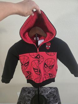Marvel Spiderman Hooded Kuds Sweatshirt 4T.