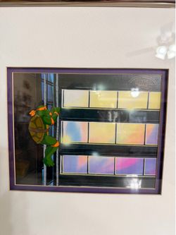 Original TMNT Michelangelo Production Animation Cel