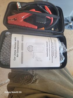 Car jump start air compressor