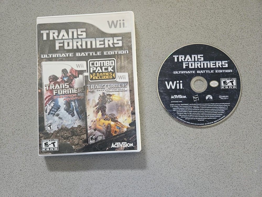 Transformers Ultimate Battle Edition Wii 