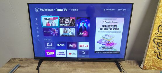 32" Westinghouse flatscreen w remote