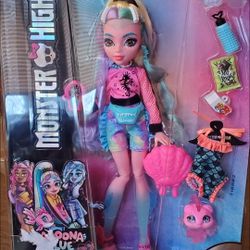 MONSTER HIGH DOLL NEPTUNA NEW