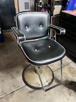 Old school barber chair