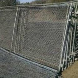 12x6 Chain Link Fence Panels With Stands 