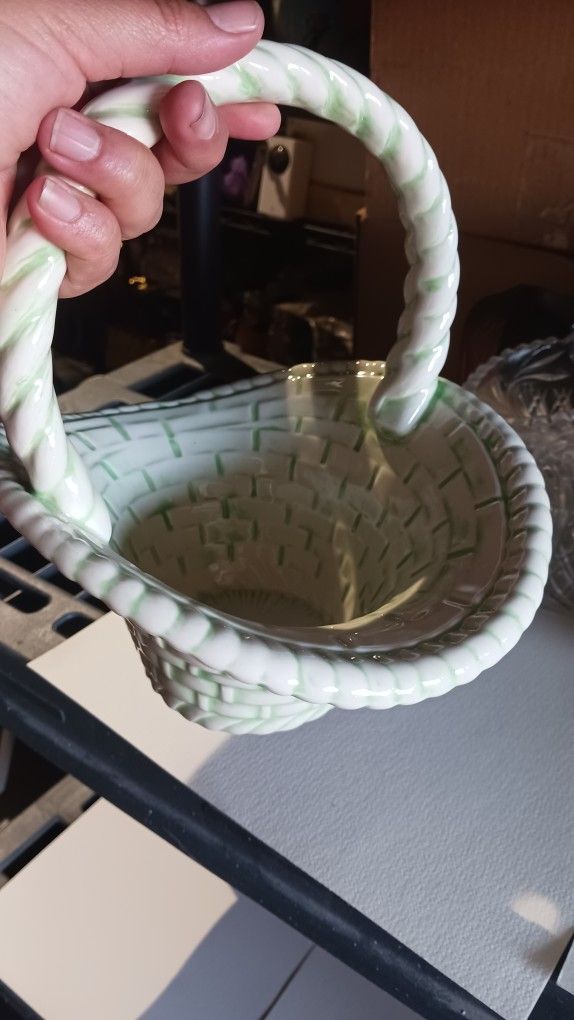 Canasta De Porselana