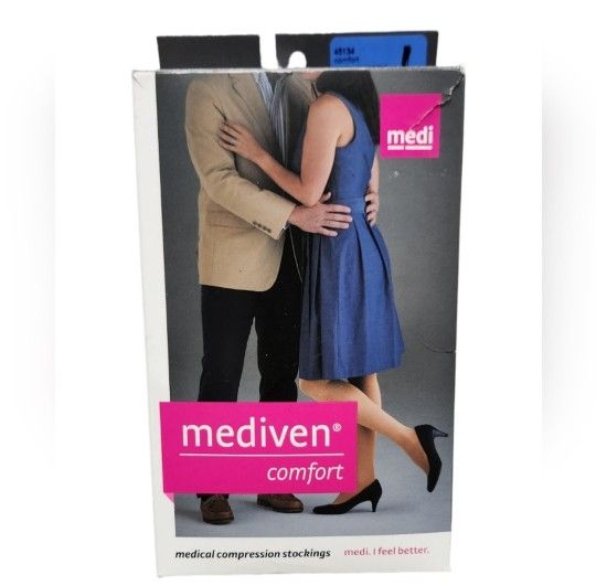 MEDI Mediven  Comfort 15-20mmHg Sizs IV Closed Toe Medical Compression Stockings
