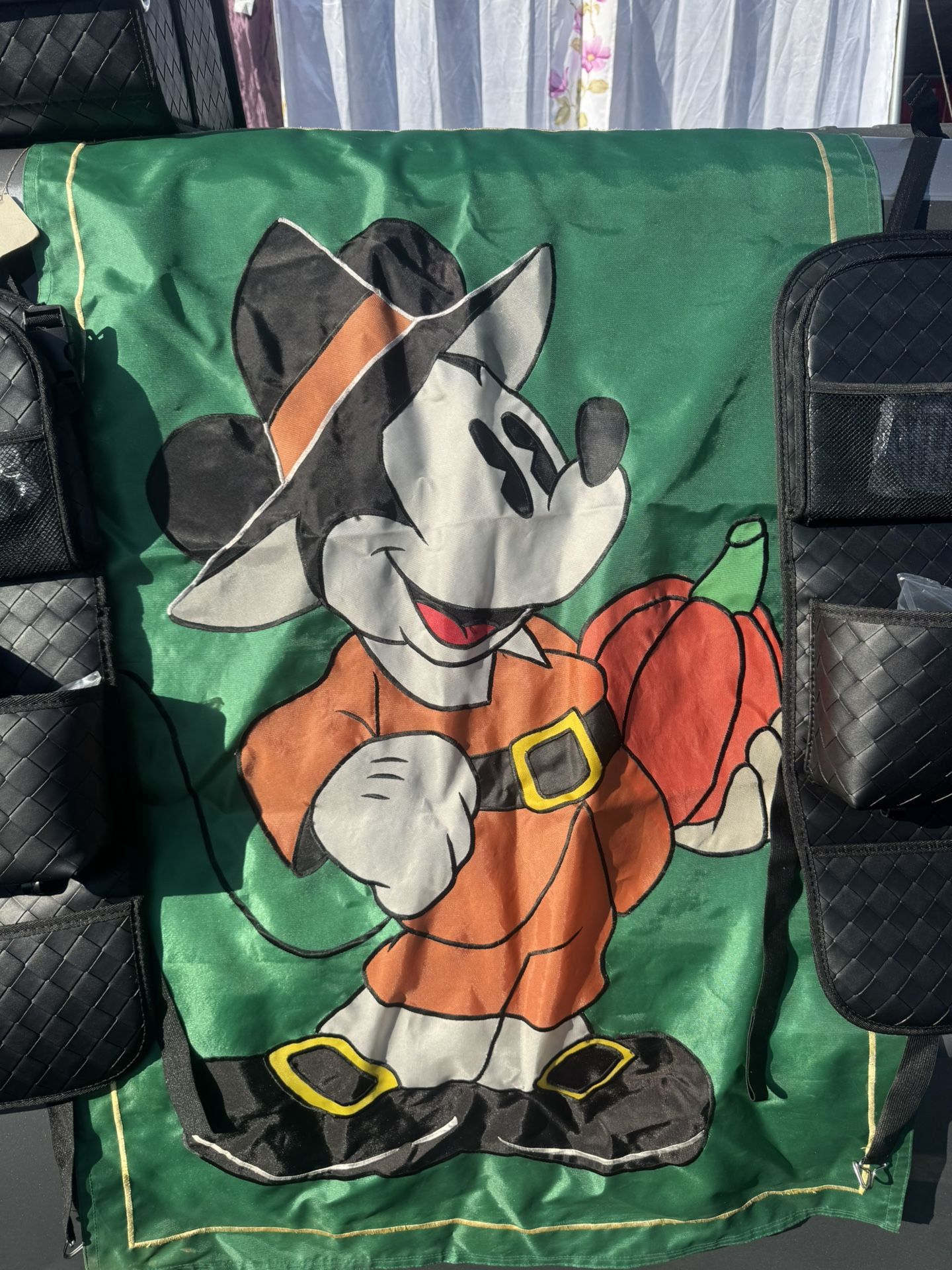 Vintage Thanksgiving, Mickey Mouse Flag