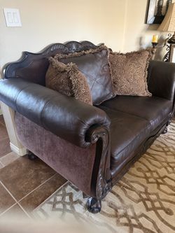 Victorian style love seat
