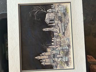 Hand Drawn Adam’s Family Screen Art RARE!!!