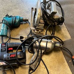 Assorted Electric Tools 