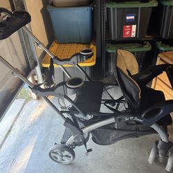 Sit N' Stand double Stroller