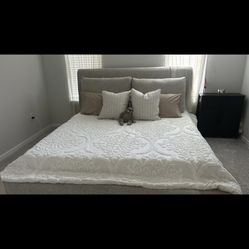 Ashely’s King Size Bed frame and brand new mattress