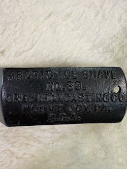 Vintage Ice Shave