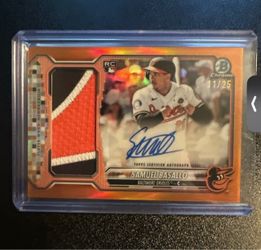 Samuel Basallo Bowman Chrome RC Auto Patch 11/25