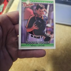 Scooter Tucker Baseball Card 