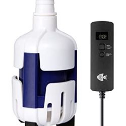 Submersible Small Water Pump for Aquarium, DC 12V with Controller, 185GPH (700L/H), 9W Fish Tank Water Pumps, Indoor Use