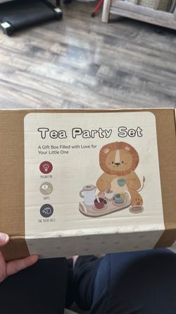 Tea party set. (2 available)