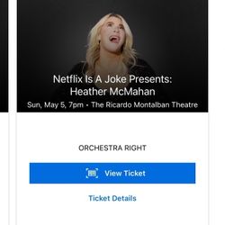 Netflix Is A Joke Presents: Heather McMahan Tickets