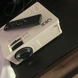 Movie Projector With Screen