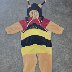 Disney Store Winnie the Pooh Honey Bee Halloween Costume -12  To 18 Months

