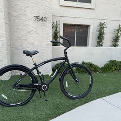 Genesis Onyx 29" Cruiser Bicycle Beach Cruiser Bike Black
