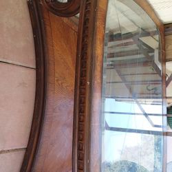 Antique/Vintage Glass Top Table