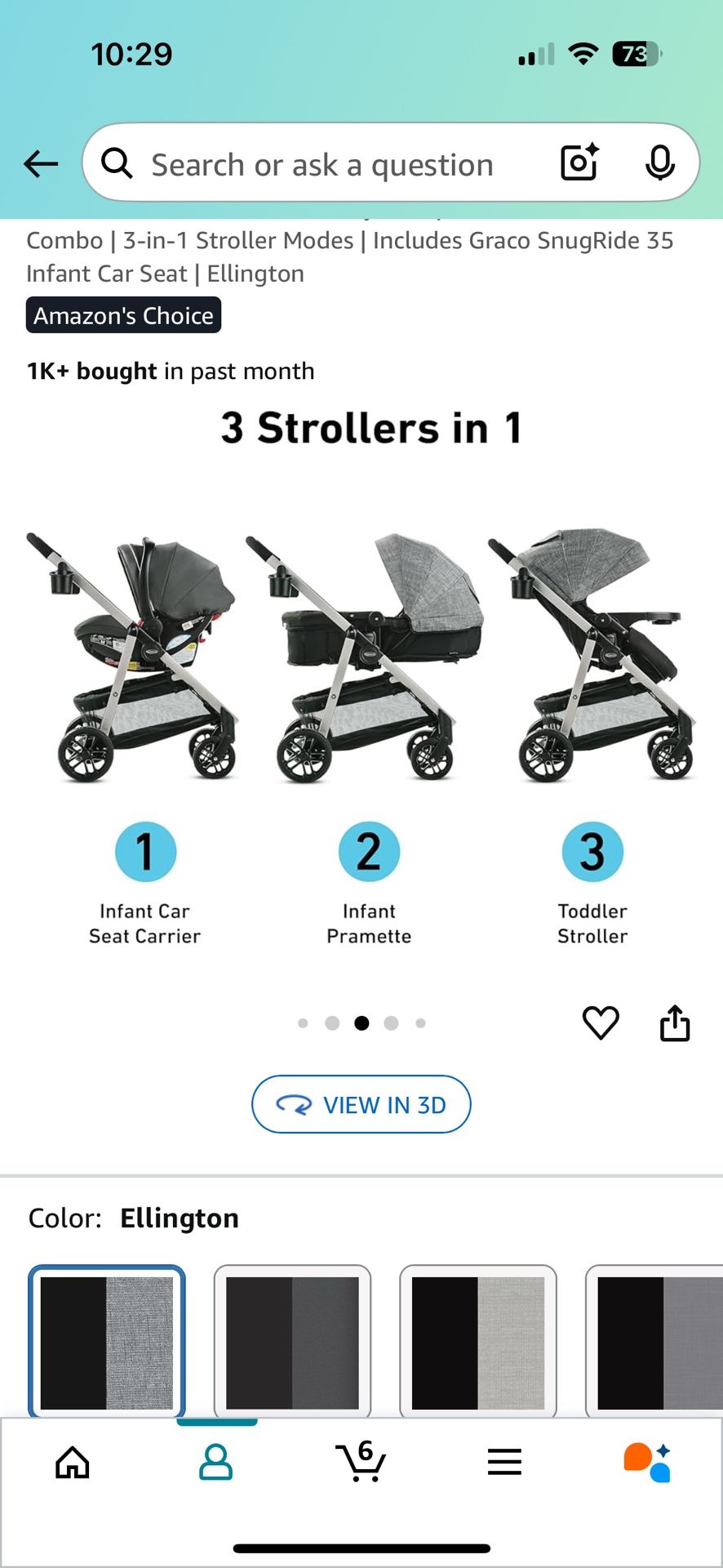 Graco Travel system Stroller And Carseat