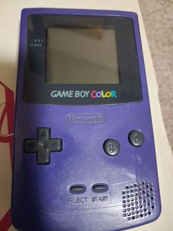 Gameboy with games