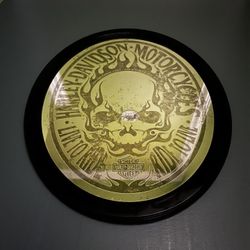 Harley-Davidson Flaming Skull Oval Mirror 19.5"W x 24"H x 1"D HDL-15227