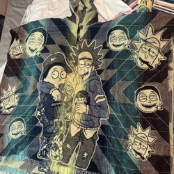 Rick And Morty Poncho 