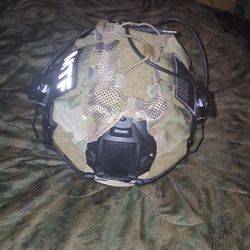 Bump Helmet With Ear Protection 