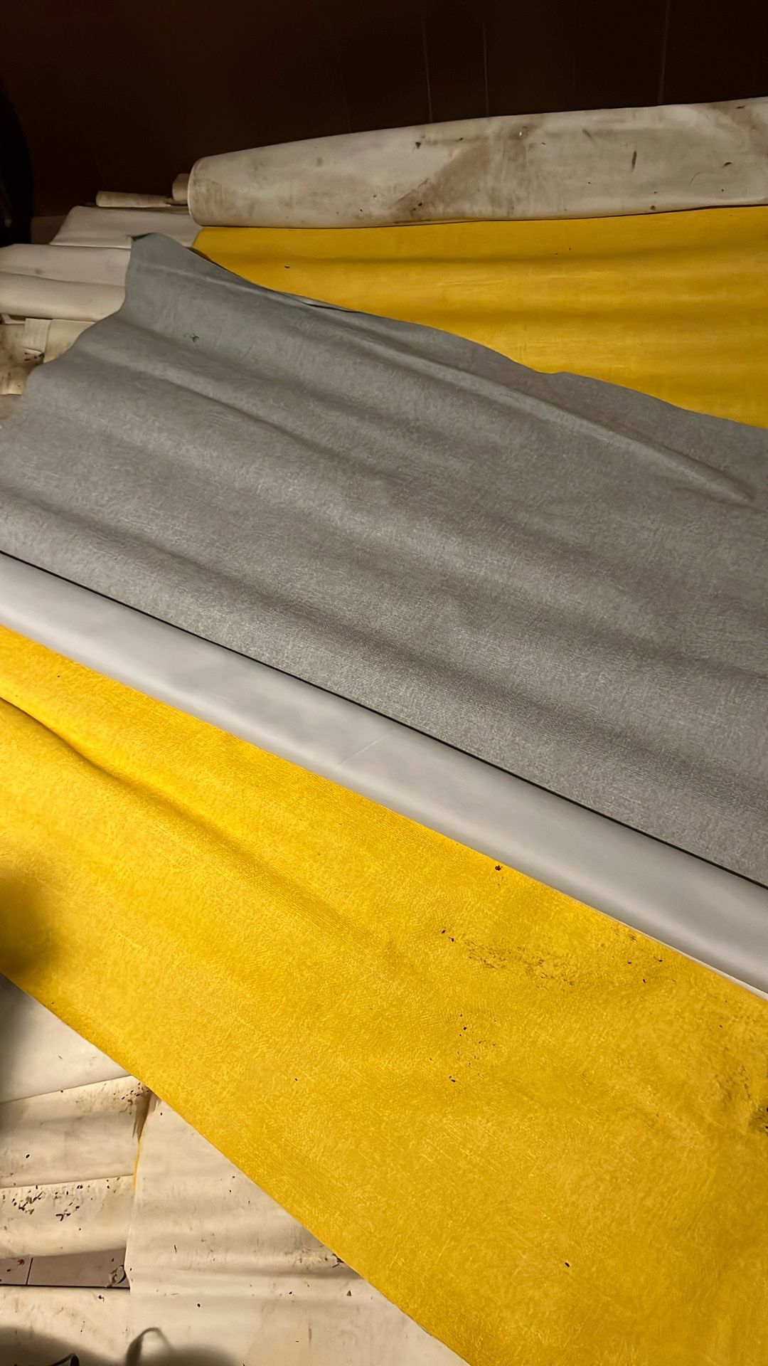 Rolls of Heavy Duty Vinyl Fabric