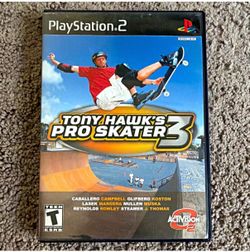 Tony Hawk's Pro Skater 3 - PS2 - Activision - Complete w/ Manual & Reg Card
