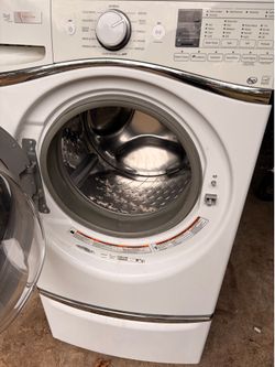 Maytag washer and dryer.