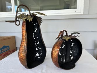 Metal Pumpkins