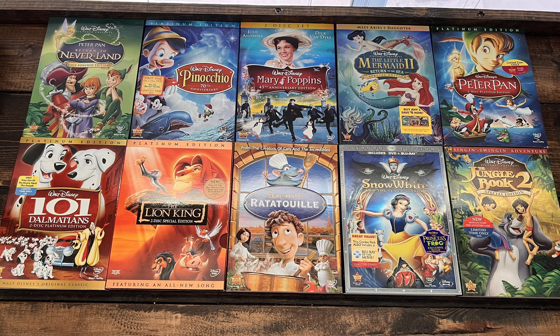Disney Dvd’s