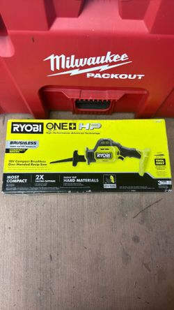 RYOBI Brushless 18v Recip- saw (NEW )
