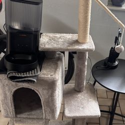 Cat, Play Ground Plus Auto Automatic, Bluetooth Food Dispenser