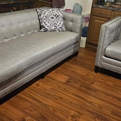 Custom Sofa And Chair 