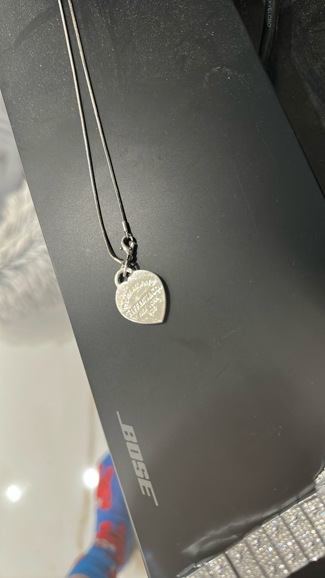 Tiffany heart pendant 925
