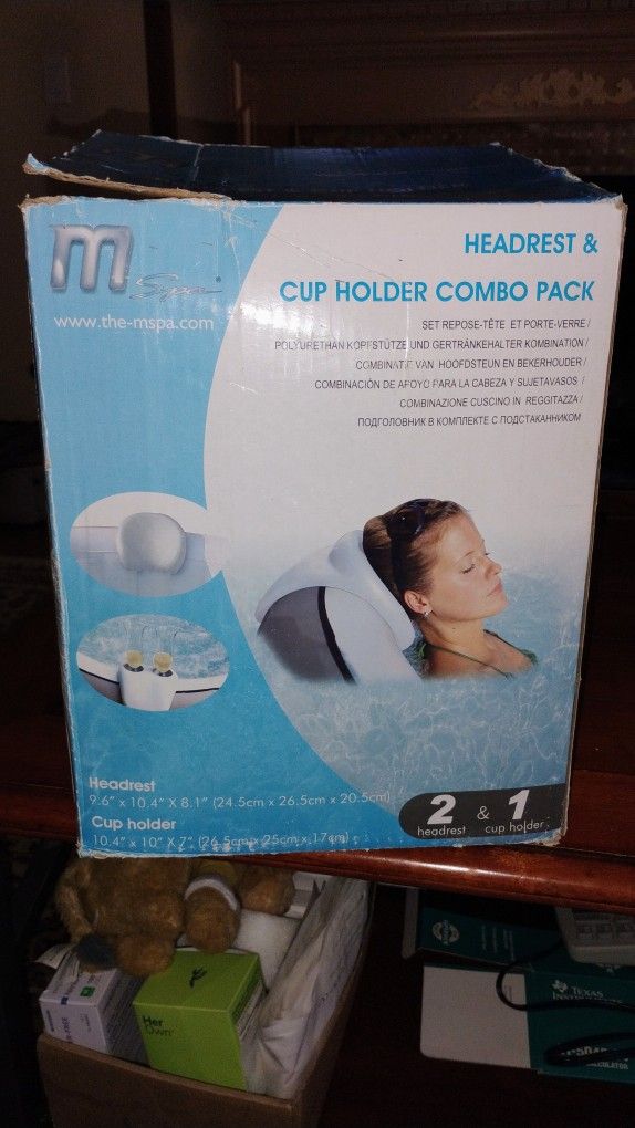 The Mspa Headrest And Cup Holder 