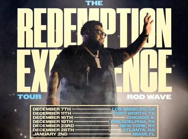 Dec 15th Rod Wave Concert Tickets ASKING FOR HALF !