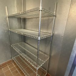 Commercial metal shelf wire rack shelfs racks shelve shelves storage
