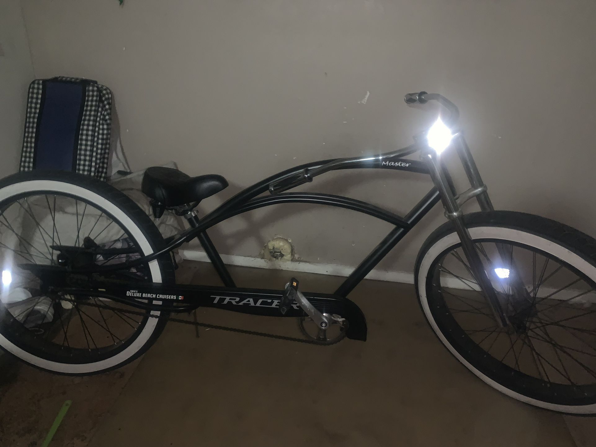 Custom Stretched Beach Cruiser Bike
