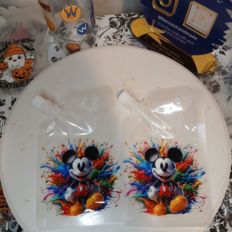Disney MICKEY PLASTIC FLASK