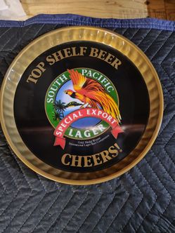 South Pacific Special Export Lager Beer Tray