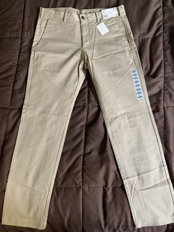 Uniqlo Slim Fit Chino Pants Beige Mens 33 X 34 New With Tags