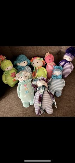 Sock Dolls and Octopus Dolls Handmade $10 A Peice